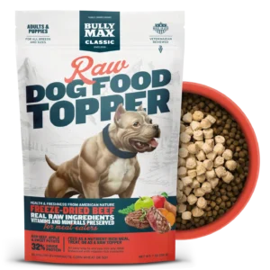 Raw Freeze-Dried Beef Dog Food Topper