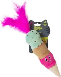 Catnip Infused Crinkle Feather Wand