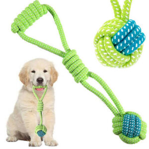 Tough Braided Rope Tug Toy with Ball